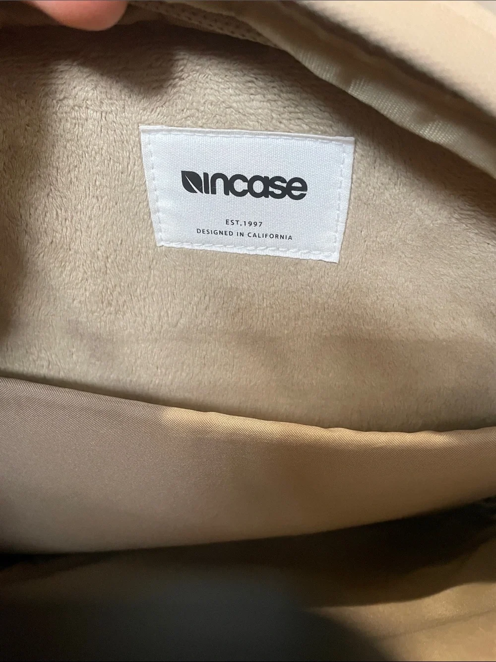 Incase Backpack in Light Beige
